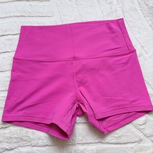 Lululemon Align High Rise Short 4 " sonic Pink size 10